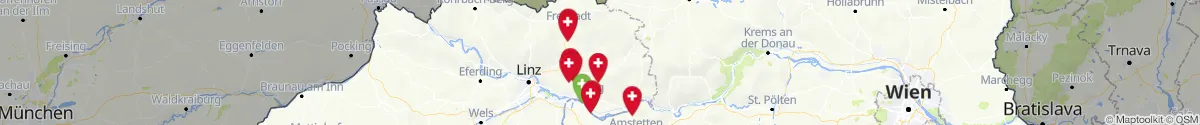 Map view for Pharmacies emergency services nearby Schönau im Mühlkreis (Freistadt, Oberösterreich)